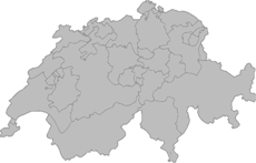 Landkarte Schweiz